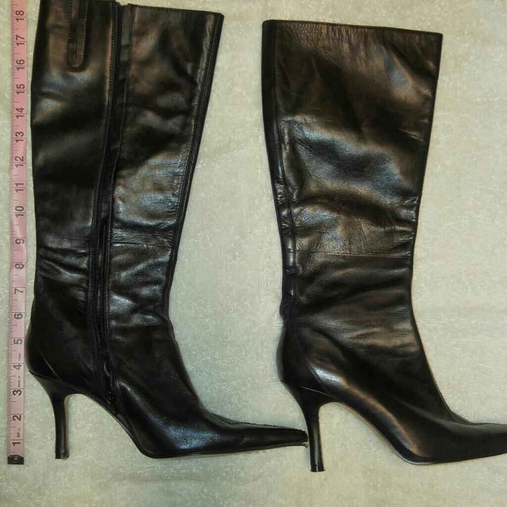 Charles by Charles David made in Italy black leath